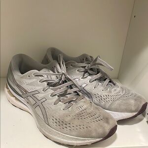 Asics Women's Sneakers - Gray and White